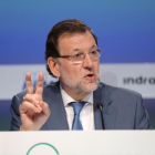 Mariano Rajoy, en la reunión del Cercle de Economia en Sitges, el pasado mayo.
