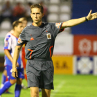 José Luis González durante un partido amistoso en El Toralín