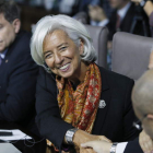 La directora del Fondo Monetario Internacional, Christine Lagarde.