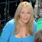 La escritora británica J.K. Rowling.