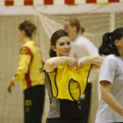 Las jugadoras del Molly, al término del entrenamiento