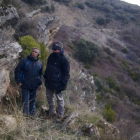 Jesús Courel y Julio Vidal, el pasado jueves sobre el canal.