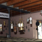 El museo acoge cincuenta lámparas mineras.