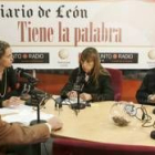 Javier García-Prieto, con la moderadora Nuria González, Inmaculada Larrauri y Joaquín Otero