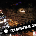 Cartel anunciador de una de las ediciones madrileñas de estas jornadas de turismo audiovisual