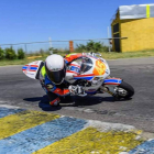 Sergio González afronta la última carrera de Supermotard con el título de campeón asegurado. DL