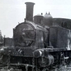 La vieja locomotora Sestao que ahora e incorpora al Museo del Ferrocarril de Ponferrada