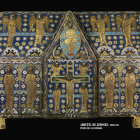 Arqueta de Limoges del siglo XII que se conserva en el Museo de San Isidoro