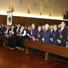 Momento de la celebración religiosa, en la que estuvieron presentes diversas autoridades. MARCIANO