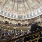 Mariano Rajoy durante la sesión constitutiva del Congreso de la X legislatura.
