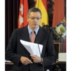 El alcalde de Madrid, Alberto Ruiz-Gallardón.