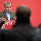 Santos Cerdán, secretario de Organización del PSOE. RAÚL SANCHIDRIÁN