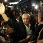 El general retirado Otto Pérez, el nuevo presidente de Guatemala.