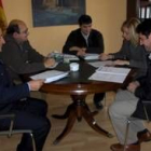 Gorgonio Gutiérrez, Alberto Balboa, David Álvarez, María Eugenia Gancedo y José Antonio Ibáñez