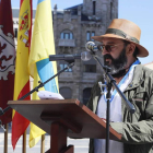 Antonio Barreñada, en la lectura de los Decreta. RAMIRO