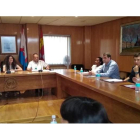 Los concejales del equipo de gobierno de Bembibre. M. Á. C.
