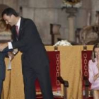 El Príncipe de Asturias entrega el Príncipe de Viana a Alfredo Landa