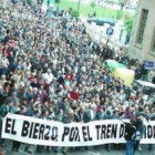 Todo indica que la movilización en las calles de Ponferrada para reclamar el AVE volverá a repetirse