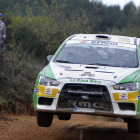 Jorge del Cid (Mitsubishi Evo X) fue el mejor en tres de los cuatro tramos y eso le permitió hacerse con la victoria.