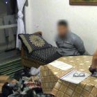 Imagen de la detención del presunto yihadista relacionado con los atentados de Barcelona y Cambrils.