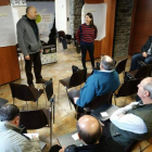 La reunión con los ganaderos se celebró en La Casona de Murias. DL