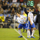 Momento en el que Jorge Ortí debuta en el primer equipo del Real Zaragoza. ZARAGOCISMO.BLOGSPOT.COM