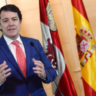 El presidente de la Junta, Alfonso Fernández Mañueco, anunció ayer nuevas medidas.