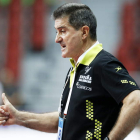 El seleccionador español, el leonés Manolo Cadenas.