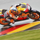 Pedrosa durante los primeros entrenamientos.