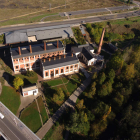 Algunas de las imágenes tomadas por Saidron mediante el uso de drones en el Museo de la Energía, la playa fluvial de Vega de Espinareda y el Castillo de los Templarios de Ponferrada. También el uso de esta tecnología en el control de parques eólicos.