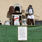 El barrio de Cantarranas homenajea al herrero. JESÚS F. SALVADORES