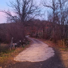 Parte del camino entre Robles y Sosas de Laciana. ARAUJO