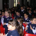 Los alumnos de la Asunción representaron teatro dentro del programa bilingüe.