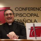 El portavoz de la Conferencia Episcopal, Gil Tamayo.