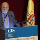 El presidente del Centro de Investigaciones Sociológicas (CIS), José Félix Tezanos Tortajada. JAVIER LIZÓN