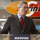 El alcalde de Madrid, Alberto Ruiz-Gallardón, durante un acto de la compañía Repsol.