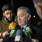 Bernad tras abandonar la cárcel de Navalcarnero. SANTI DONAIRE