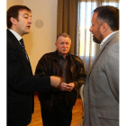 Joaquín Rodríguez, Jesús Fernández y Carlos Pollán.