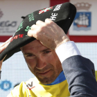 Alejandro Valverde, con la 'txapela' como ganador de la Vuelta al País Vasco 2017.