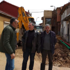 Labores de remodelación en la calle Angosta. DL