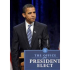 Obama, durante el discurso sobre economía que pronunció ayer