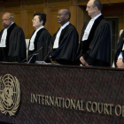 Jueces miembros del Tribunal de La Haya