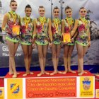 Las gimnastas del Club Ritmo volvieron a brillar una vez más.