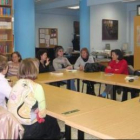 Imagen de la tertulia literaria celebrada el martes en Santa María