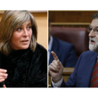 Mariano Rajoy y Núria Marín