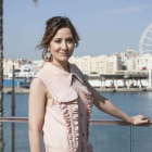 Nathalie Poza, en el festival de Málaga, donde presenta 'No sé decir adiós'.