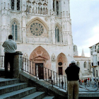 Vista de la fachada de la Catedral de Burgos. EFE