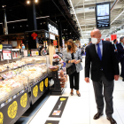 Carnero, inaugura en el centro principal de Carrefour en Madrid una exposicion de productos de Tierra de Sabor. BENITO ORDÓÑEZ