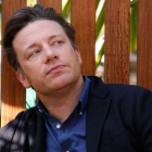 El cocinero Jamie Oliver, en el Port Vell de Barcelona, el pasado 12 de mayo.
