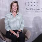 Natalie Robyn estuvo presente en Audi Summit for Progress. AUDI